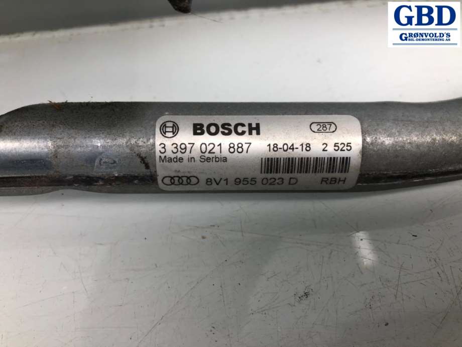 Audi A3, 2016-2020 (Type III, Fase 2) (8V1 955 023 D)