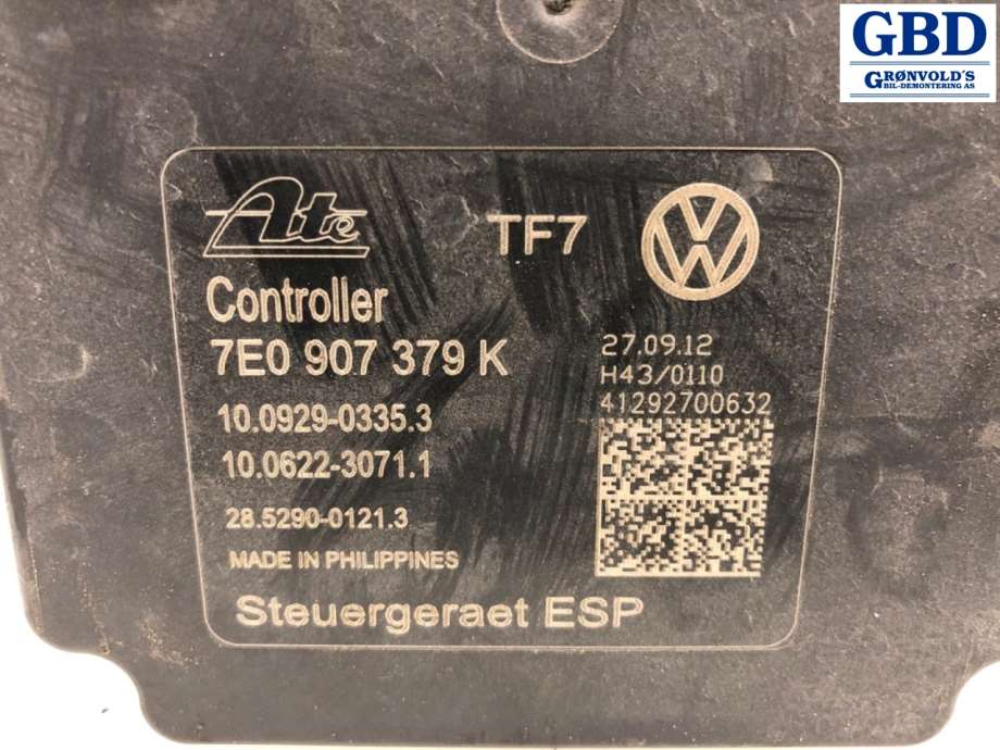 VW Transporter / Caravelle, 2009-2015 (T5, Fase 2) (7E0 614 517 H)