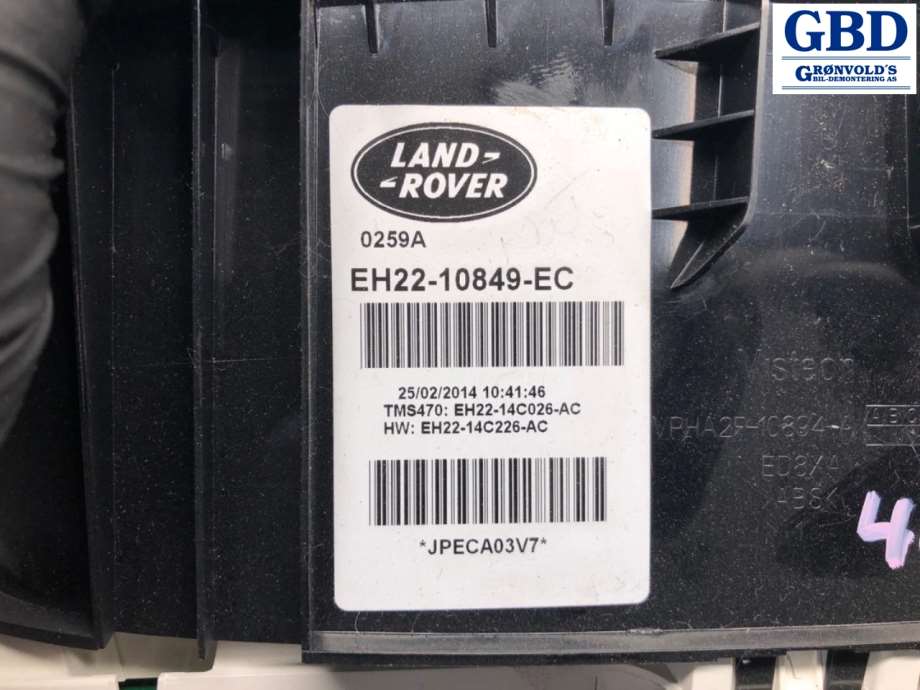 Land Rover Discovery, 2009-2017 (Type IV) (LR051724|EH2210849ED)