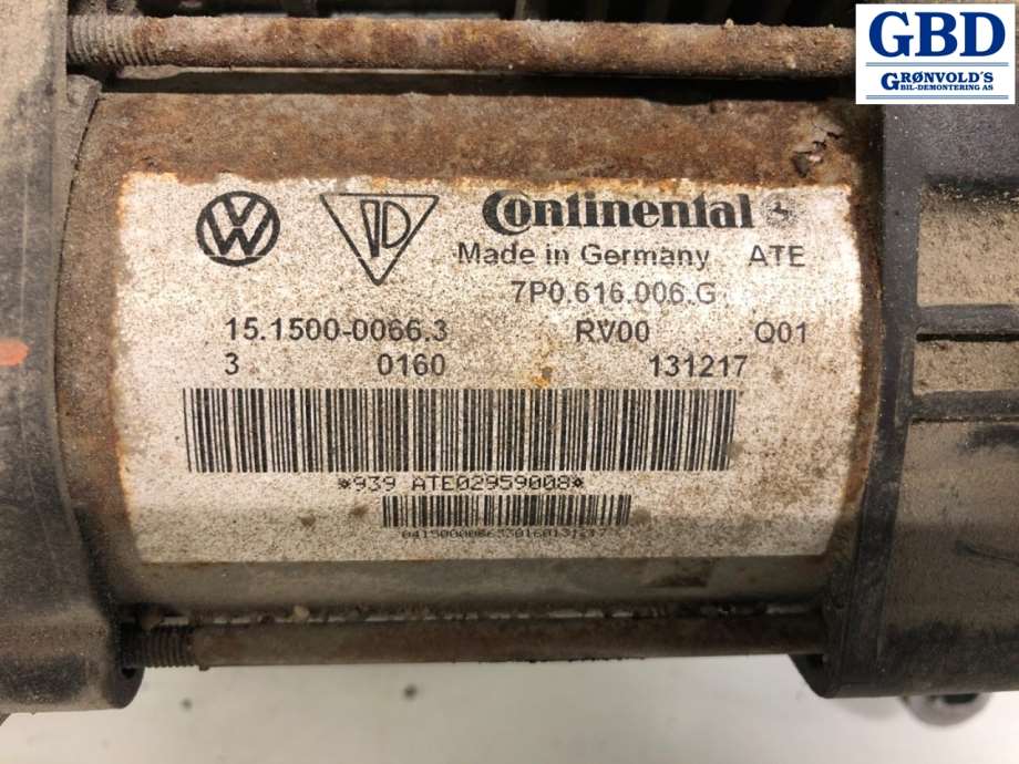 VW Touareg, 2010-2018 (Type II) (7P0 698 007 E|7P0 698 007 B)