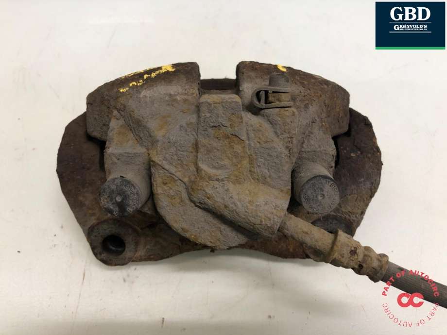 Bremsecaliper høyre foran til VW Transporter / Caravelle 2003-2009 (Fase 1) (T5) (T5) (7H0 615 124 C|7L6 615 124 F|)