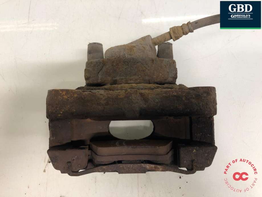 Bremsecaliper høyre foran til VW Transporter / Caravelle 2003-2009 (Fase 1) (T5) (T5) (7H0 615 124 C|7L6 615 124 F|)
