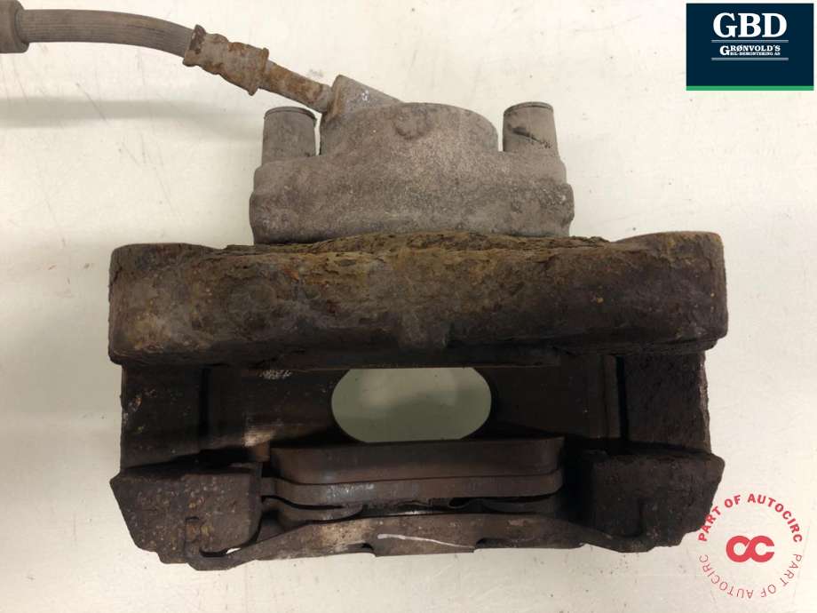 Bremsecaliper venstre foran til VW Transporter / Caravelle 2003-2009 (Fase 1) (T5) (T5) (7H0 615 123 C|7L6 615 123 F|)