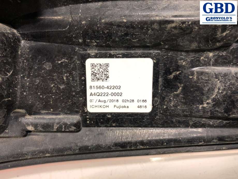 Toyota RAV4, 2016-2019 (Type IV, Fase 2) (8156142202|8156142201)