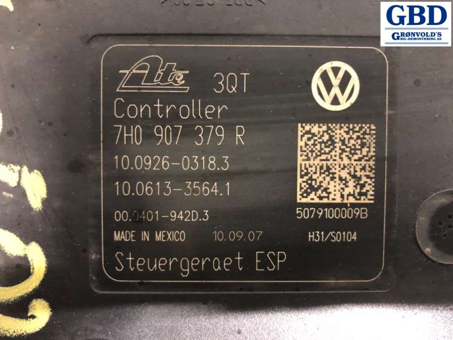 VW Transporter / Caravelle, 2003-2009 (T5, Fase 1) (7H0 614 517 B)