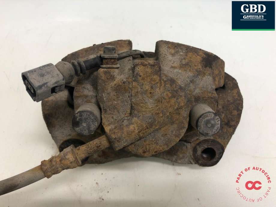 Bremsecaliper venstre foran til VW Transporter / Caravelle 2003-2009 (Fase 1) (T5) (T5) (7H0 615 123 C|7L6 615 123 F|)