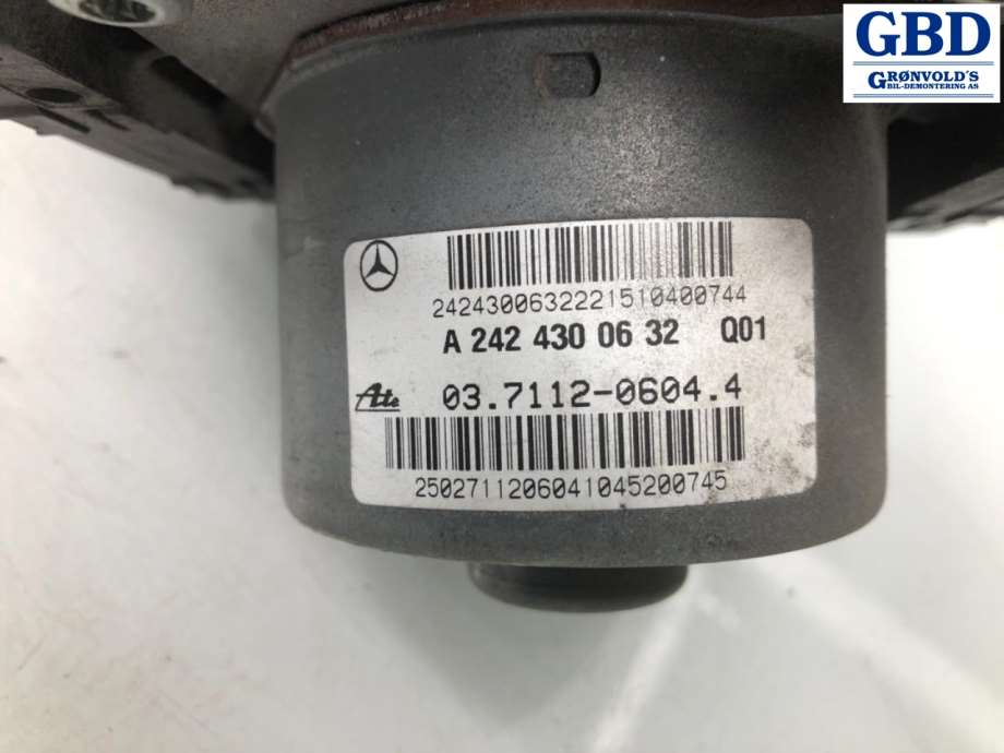 Mercedes B-Klasse, electric drive, 2014-2018 (W242)(|A 242 430 06 32)