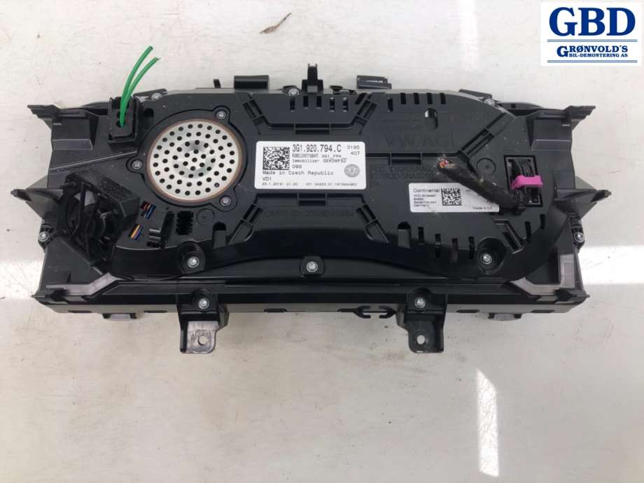 VW Passat, 2015-2019 (B8, Fase 1) (3G1 920 794 C)