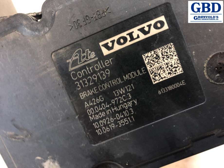 Volvo V70, 2007-2013 (Type III, Fase 1) (31329140)