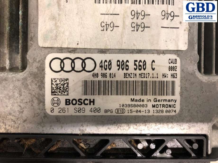 Audi RS6, 2013-2018 (4G0 906 560 C)