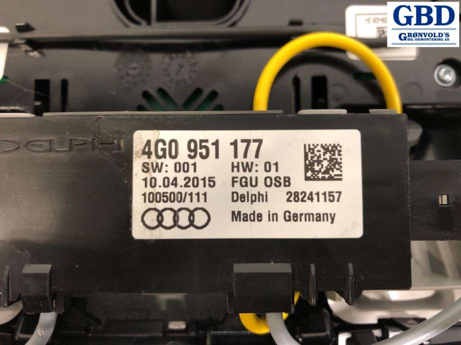 Audi RS6, 2013-2018 (4G0 947 135 K)