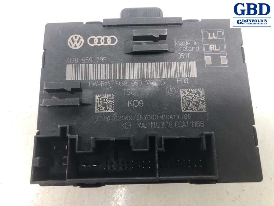 VW Touran, 2007-2010 (Type I, Fase 2)(|4G8 959 795 J)