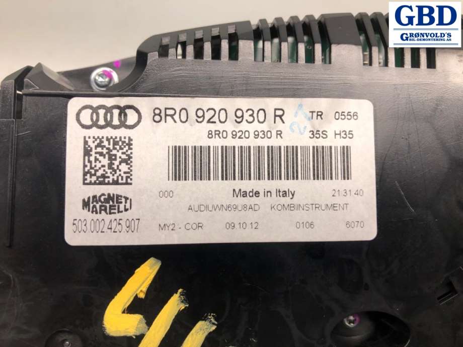 Audi Q5, 2012-2017 (Type I, Fase 2) (8R0 920 930 R)