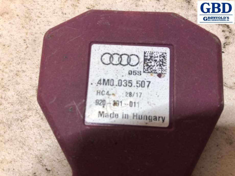 Audi A4, Allroad, 2016- (Type II) (B9) (4M0 035 507)