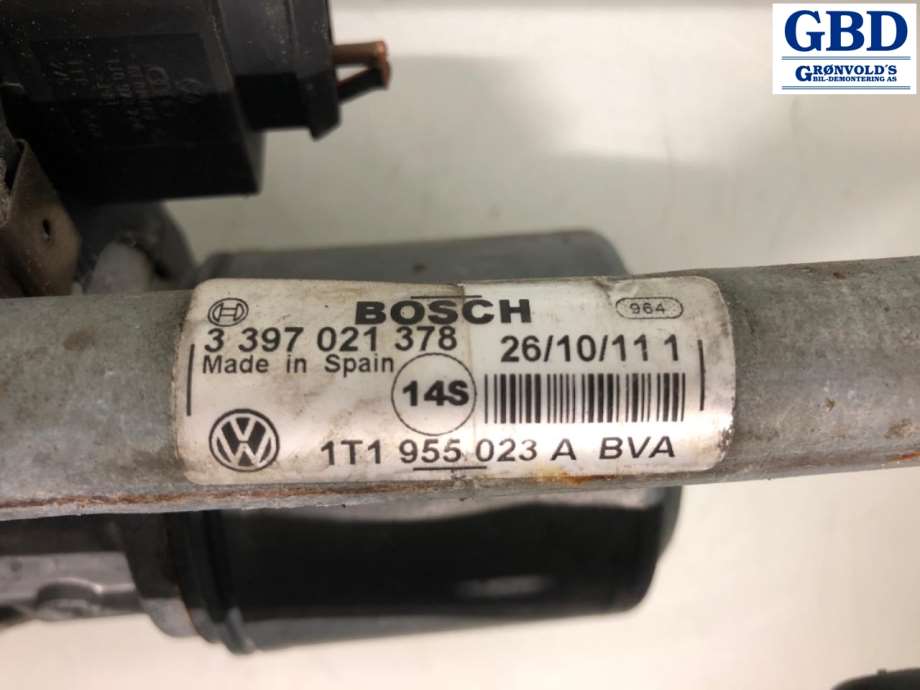 VW Touran, 2010-2015 (Type I, Fase 3) (2K1 955 023 J|1T1 955 023 A)