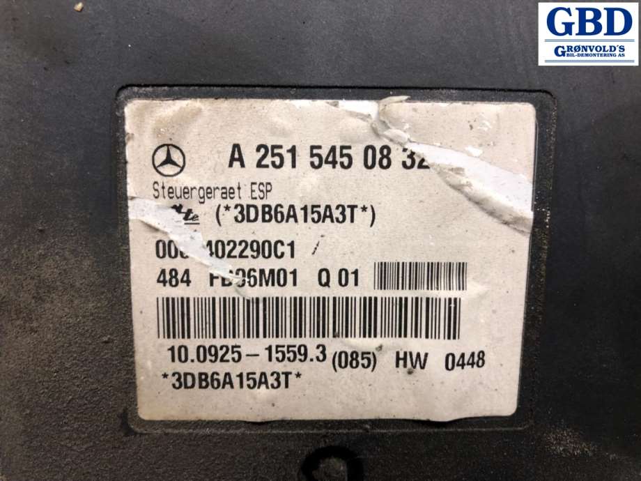 Mercedes ML, 2005-2011 (W164) (A 163 430 00 07)