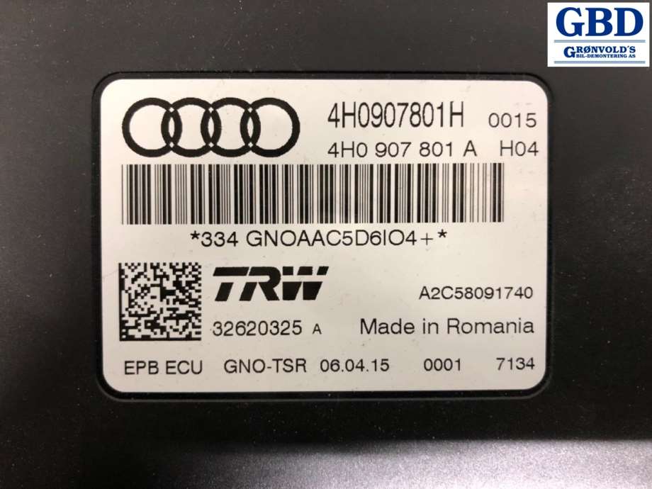 Audi RS6, 2013-2018 (4H0 907 801 L|4H0 907 801 H)