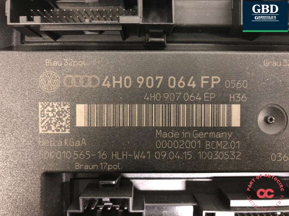 Audi RS6, 2013-2018 (4H0 907 064 GB|4H0 907 064 EP)