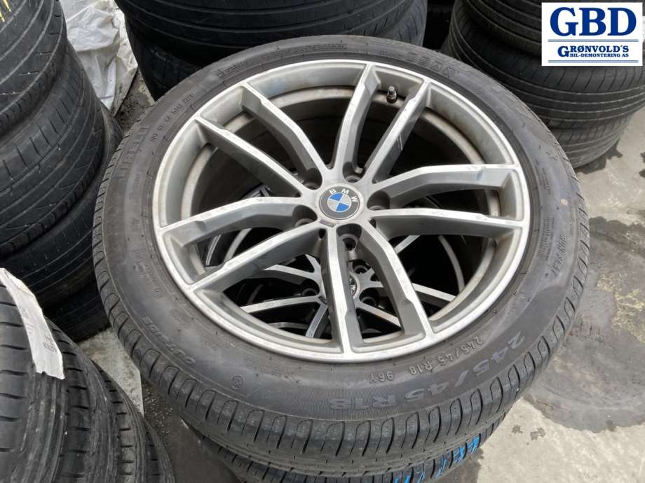 BMW 5-Serie, 2017- (G30/G31) (PIRELLI|245-45R18|DATO 2721 | 6|75MM |8JX18 | ET30 )