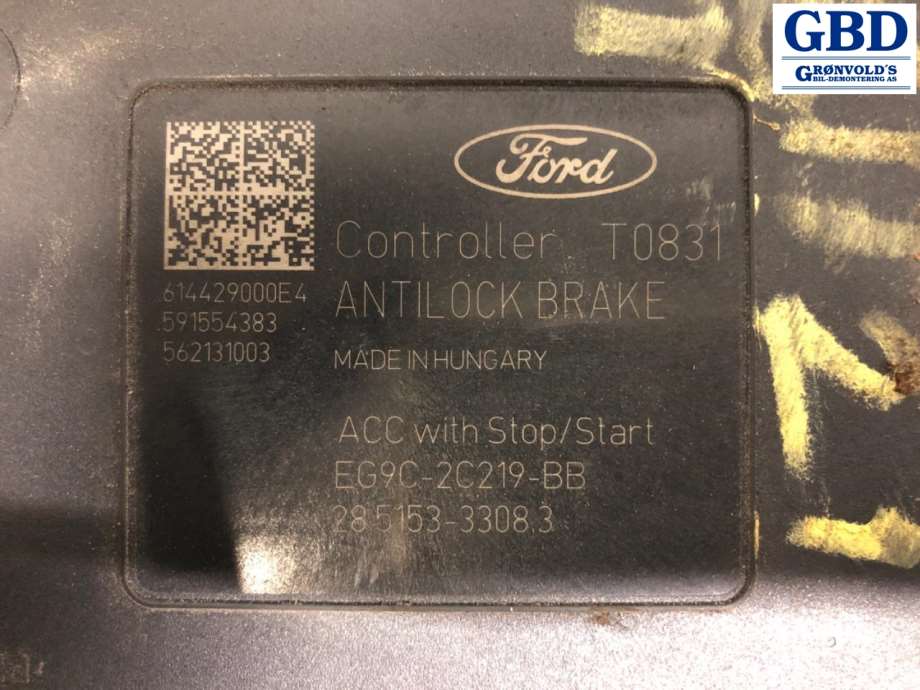 Ford Mondeo, 2014-2019 (Type V, Fase 1) (2038579|EG9C-2C405-NF)