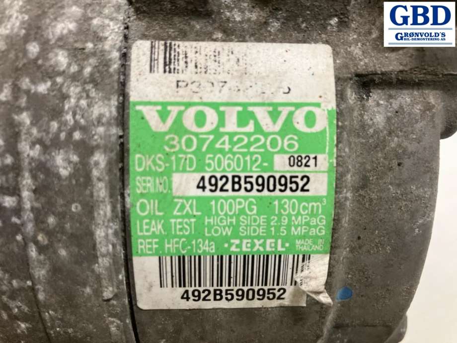 Volvo XC70, 2005-2007 (Type I, Fase 2) (36001066|30742206|8708581)