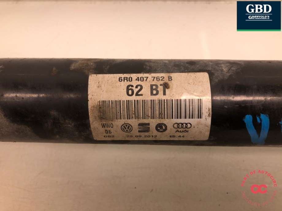 Audi A1, 2010-2014 (Type I, Fase 1) (6C0 407 271 AE|6R0 407 761 B)