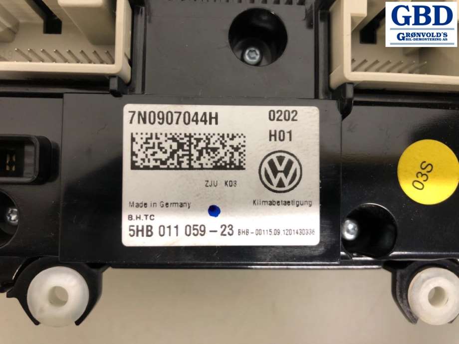 VW Sharan, 2010- (Type II) (7N0 907 044 H)