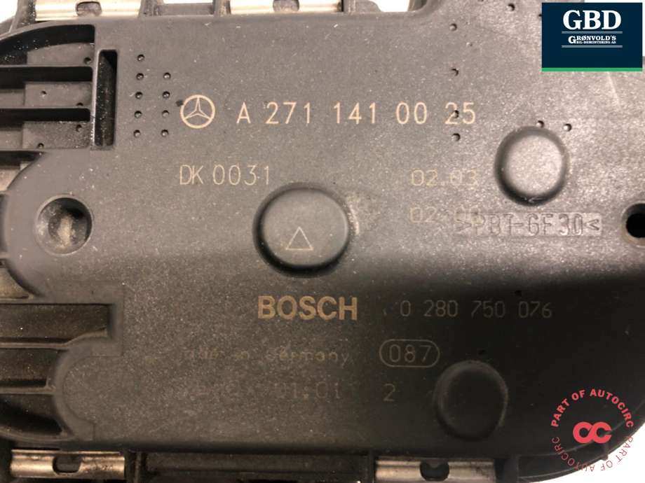 Manifold innsug til Mercedes E-Klasse 2002-2006 (Fase 1) (W211) (W211) (A 271 140 11 01|A 271 141 00 25|)