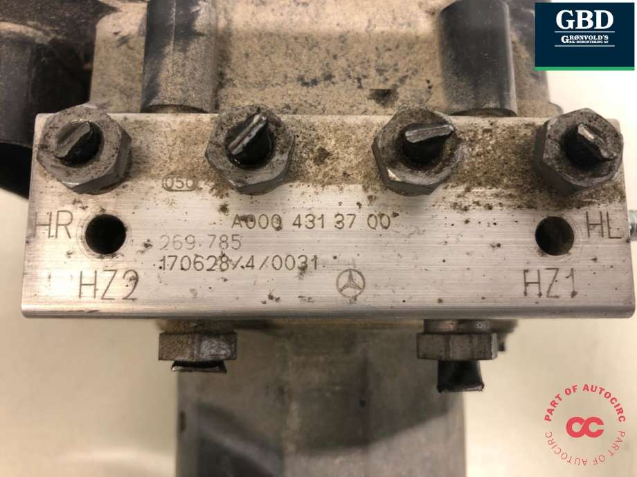 ABS sentral til Mercedes A-Klasse 2012-2018 (W176) (W176) (A 000 431 38 00|A 000 431 16 00|)