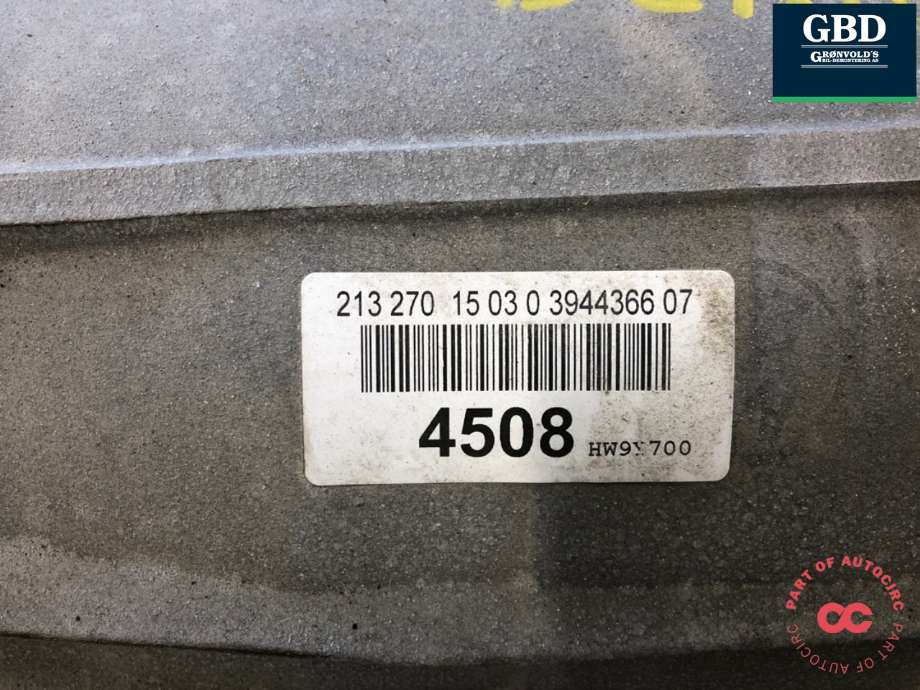 Girkasse automat til Mercedes GLC 2015-2022 (X253) (X253) (A 213 270 15 03|A 213 270 68 03|)