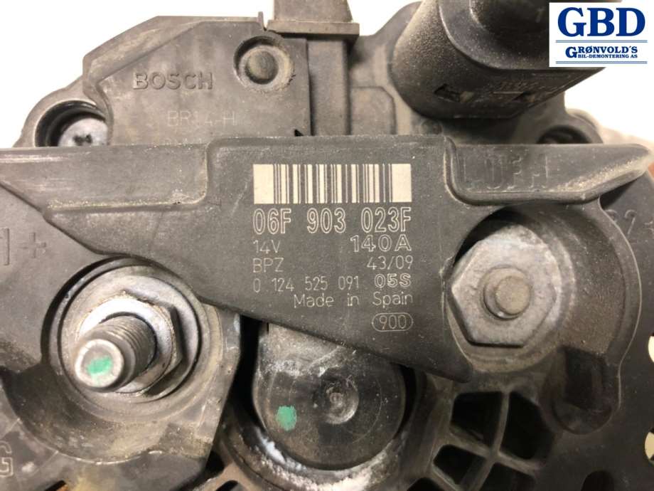 VW Golf VI, 2008-2012 (VALEO|03L 903 023 F|03L 903 023 FX)