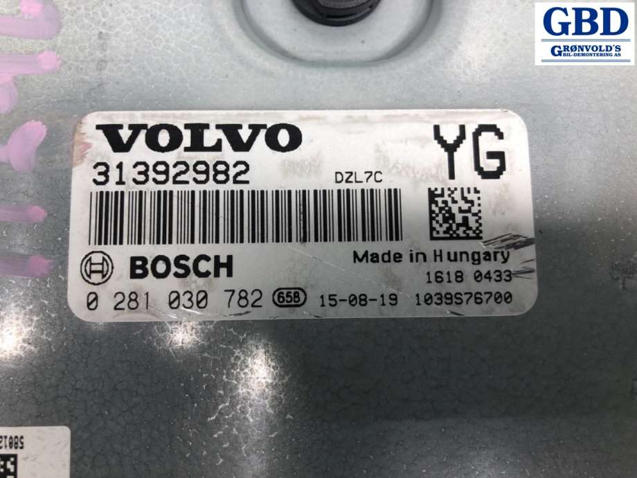 Volvo XC60, 2014-2017 (Type I, Fase 2) (36012607)