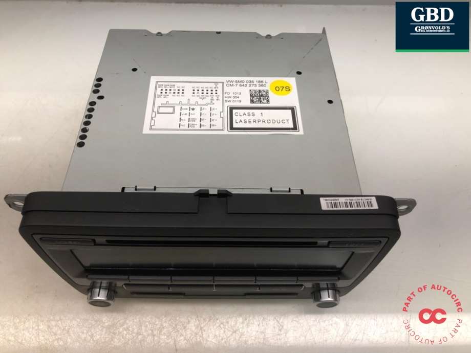 VW Polo, 2009-2014 (Type V, Fase 1) (5M0 057 156 BX|5M0 057 156 DX)
