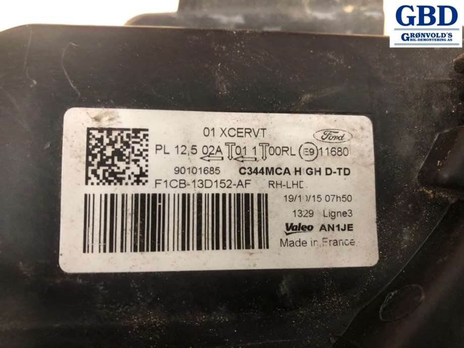 Ford C-Max, 2010-2015 (Type II, Fase 1) (2067272|F1CB-13D152-AF)