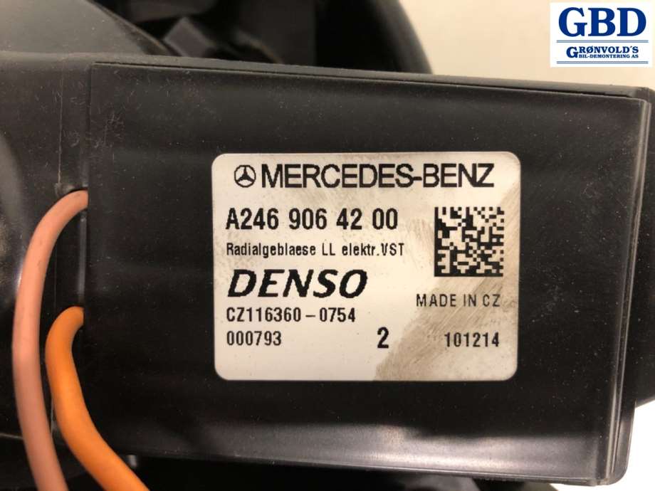 Mercedes B-Klasse, electric drive, 2014-2018 (W242) (A 246 906 42 00|CZ116360-0754)