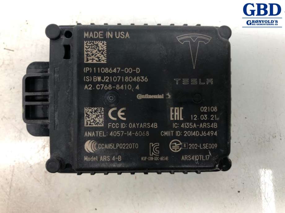 Tesla Model 3, 2018-2023 (Fase 1)(|1108647-00-H)