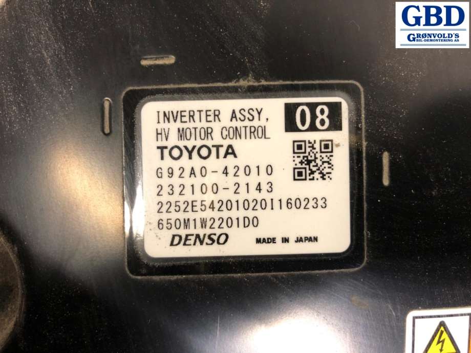 Toyota RAV4, 2019- (Type V) (G92A042110|G92A0-42010|232100-2143)