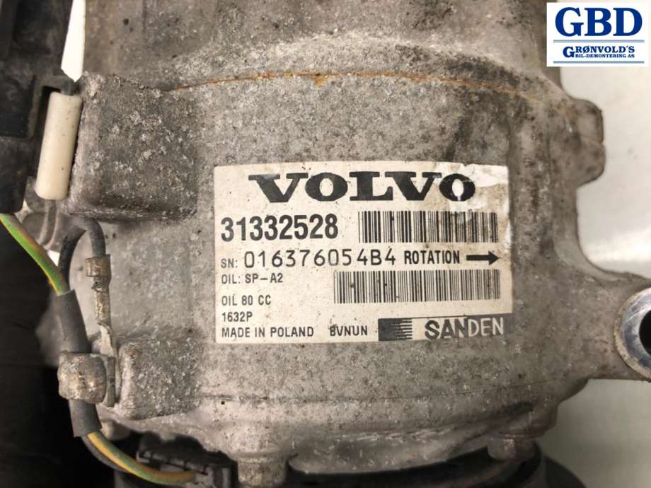 Volvo V70, 2014-2016 (Type III, Fase 2) (36010254)