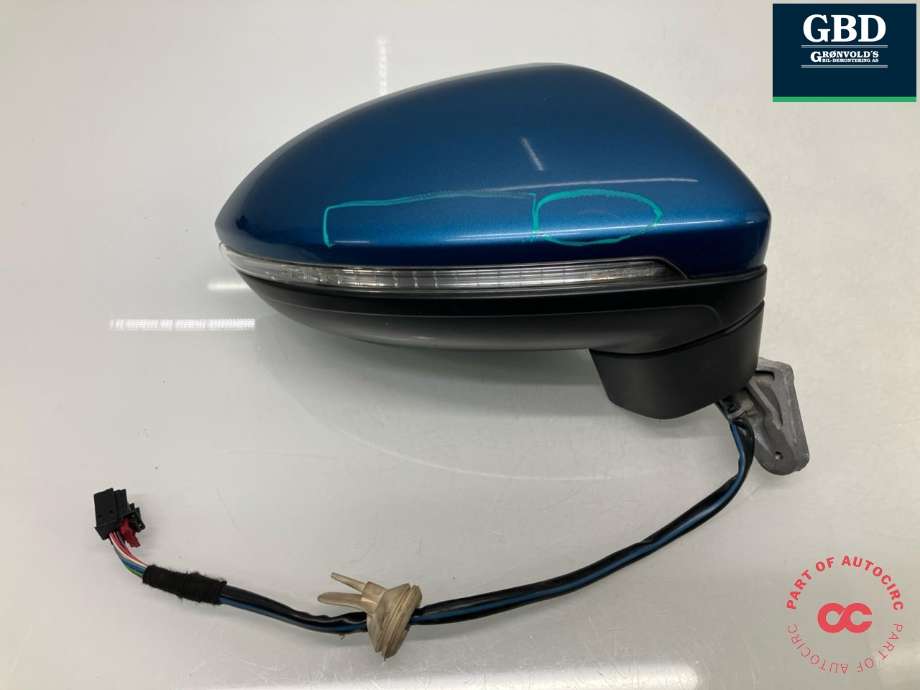 Speil høyre til VW Touran, 2015-2021 (Type II)  (5TB 857 508 B)