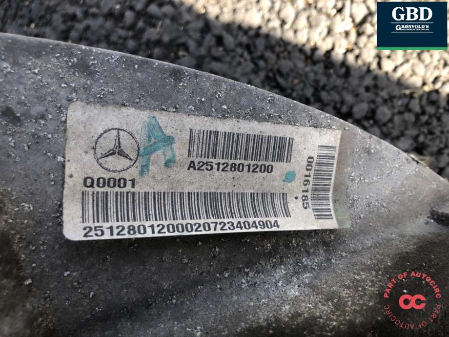 Girkasse automat til Mercedes ML 2005-2011 (W164) (W164) (A 164 270 82 01|A 164 270 50 02|A 251 280 12 00)