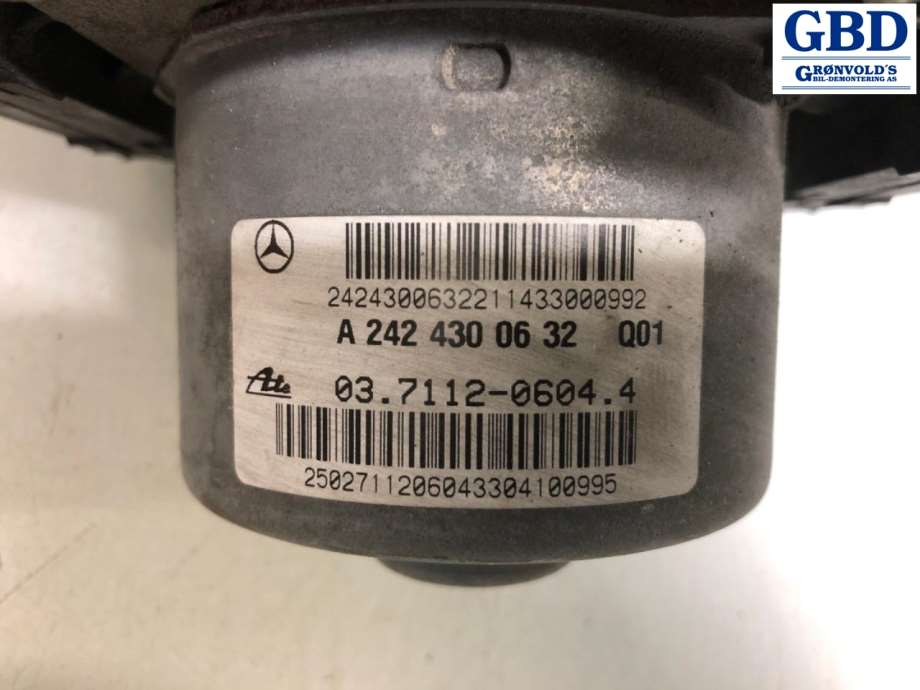 Mercedes B-Klasse, electric drive, 2014-2018 (W242) (A 242 430 06 32|03.7112-0604.4)