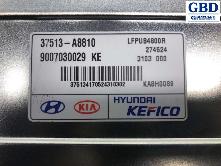 Kia Optima, 2017-2020 (37513A 8810|9007030029 KE)