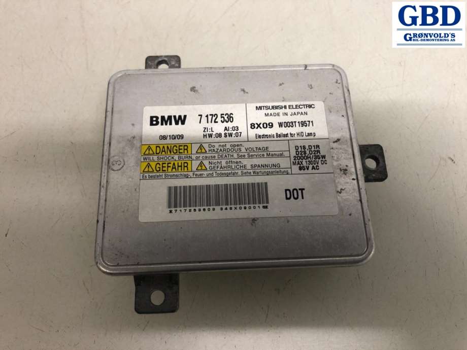 BMW 3-Serie, 2005-2011 (E90/E91/E92/E93) (63 12 6 948 180|7 172 536|W003T19571)