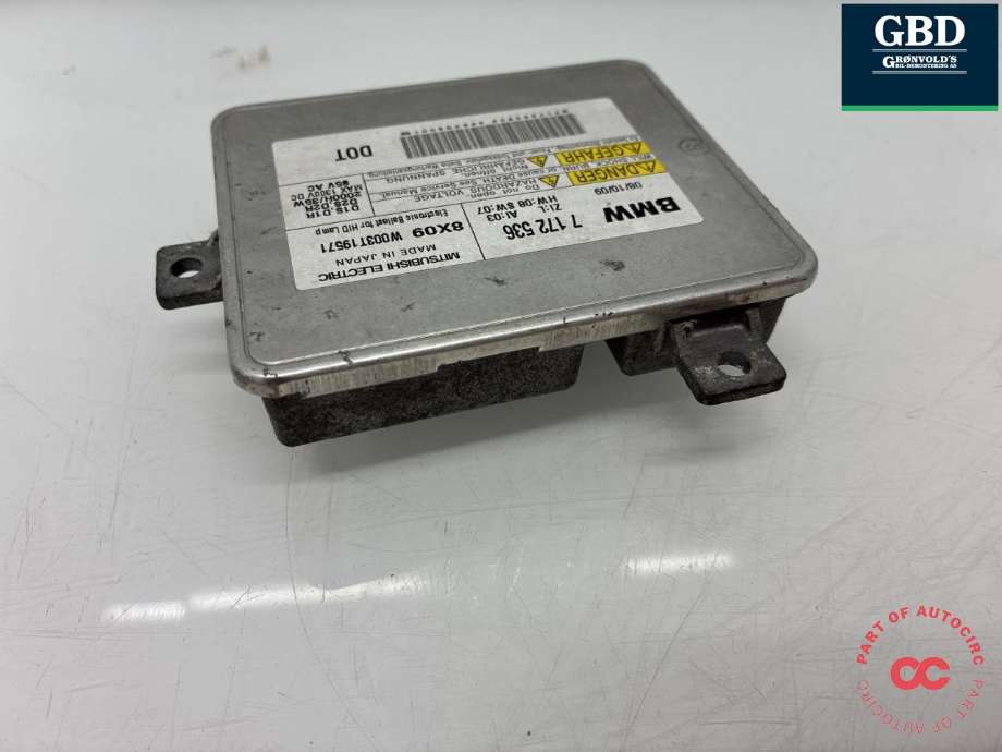 Styreenhet xenon/ballast til BMW 3-Serie 2005-2011 (E90/E91/E92/E93) (E90/E91/E92/E93) (63 12 6 948 180|7 172 536|W003T19571)
