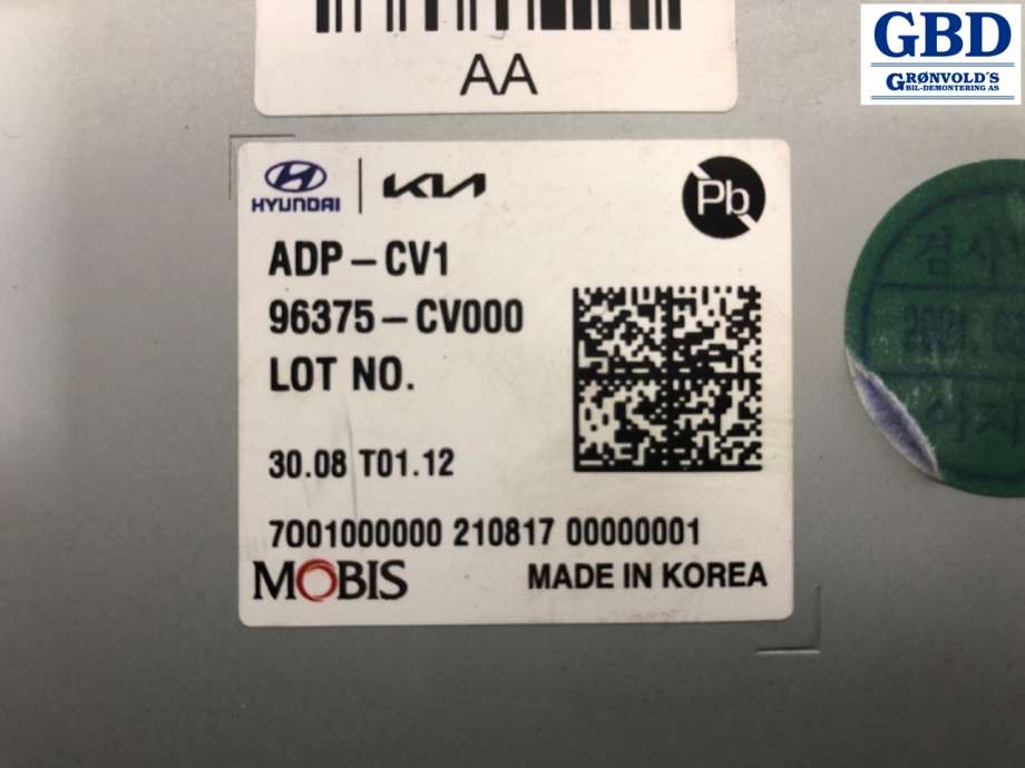 Kia EV6, 2021- (96375-CV000)