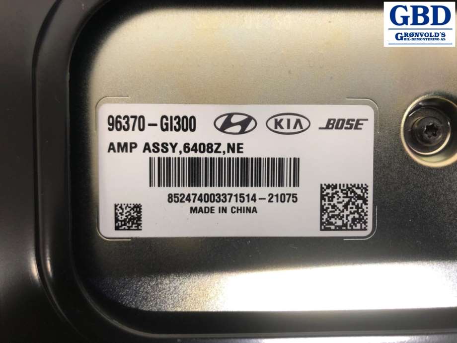 Hyundai Ioniq 5, 2021- (BOSE|96370-GI300)