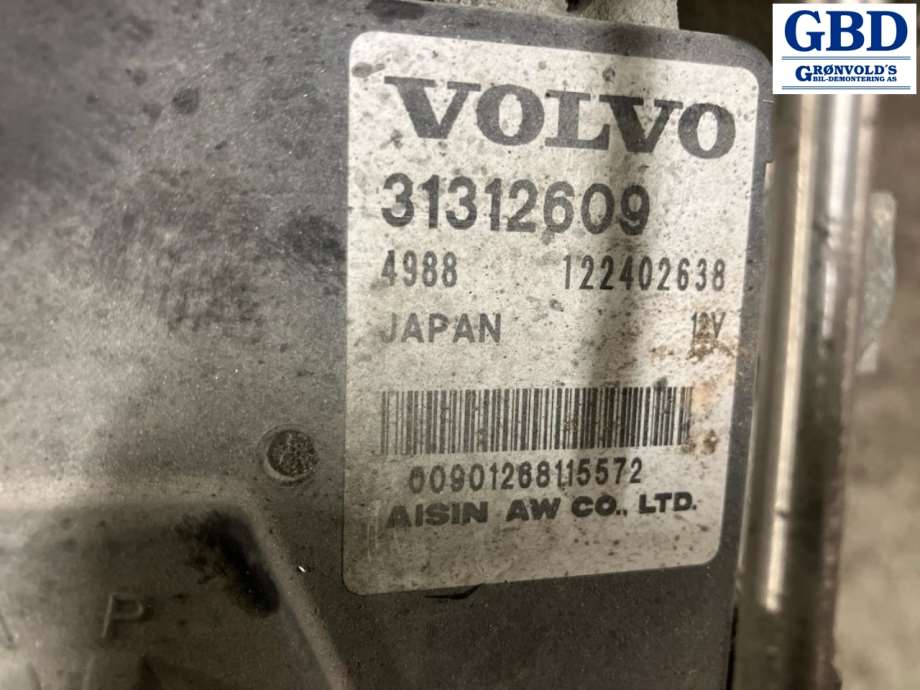 Volvo V70, 2007-2013 (Type III, Fase 1) (31280564|31312609|TF-80SD)