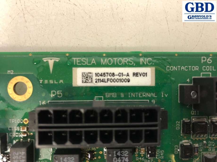 Tesla Model S, 2013-2016 (Fase 1) (1045708-C1-A|REV01)