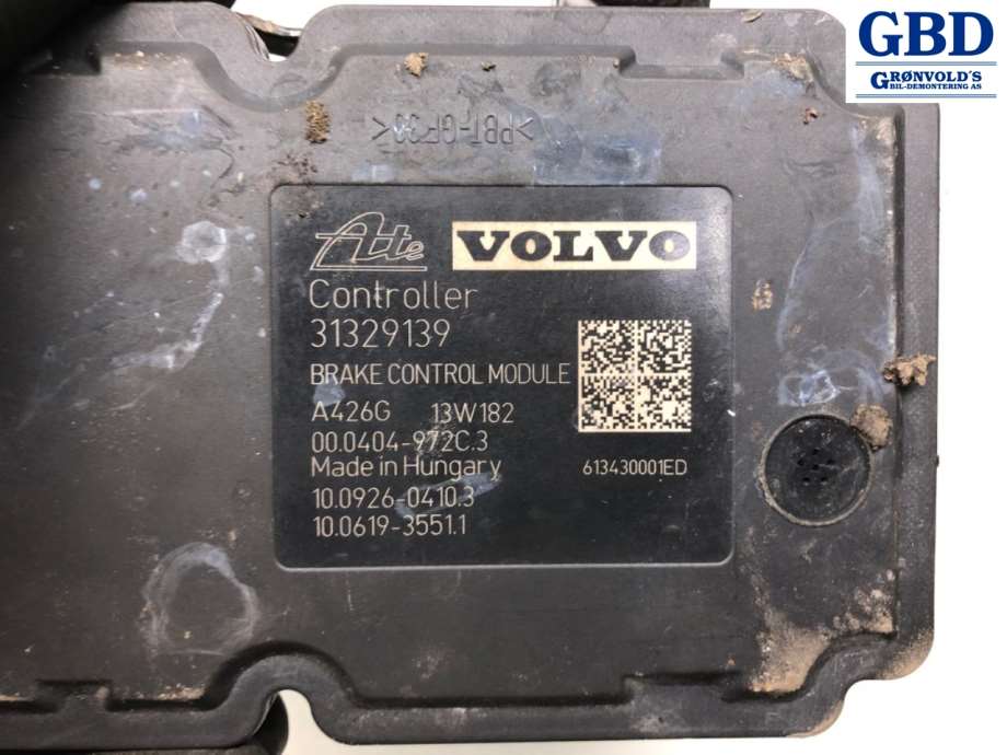 Volvo V70, 2014-2016 (Type III, Fase 2) (31329140)