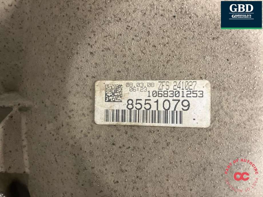 Girkasse automat til BMW X5 2007-2013 (E70) (E70) (24 00 7 581 582|24 00 7 572 494|8551079| 1068301253)